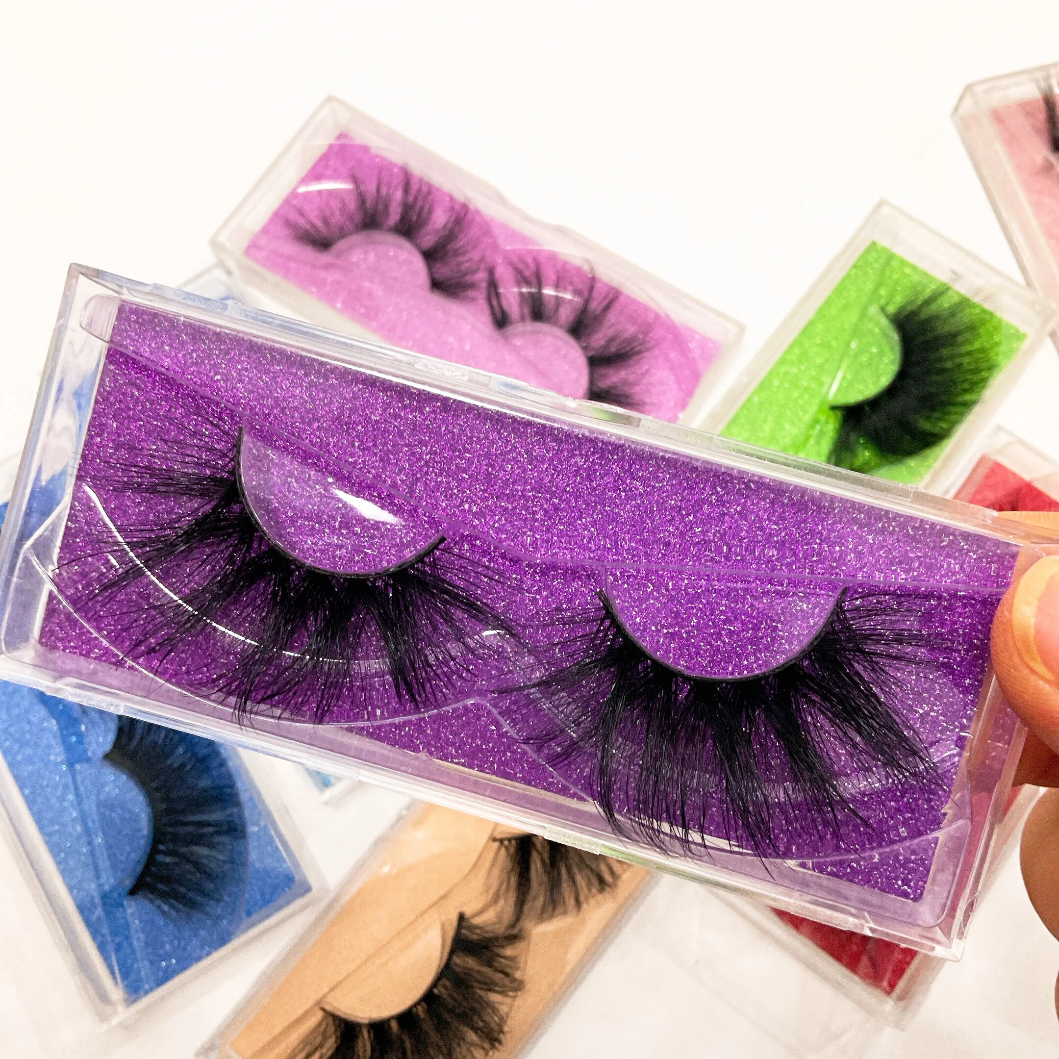 Cruelty free eyelash 3D 100% mink eyelashes natural long 5d fluffy false eyelashes wholesale with free packaging, Black
Cruelty free eyelash 3D 100% mink eyelashes natural long 5d fluffy false eyelashes wholesale with free packaging, Black