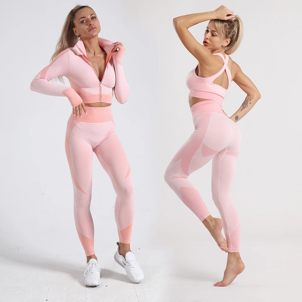 Custom Workout Yoga Sets Clothes Fitness Yoga Leggings Seamless Gym Tights and Sports Bra Set For Women, Customized colors
Custom Workout Yoga Sets Clothes Fitness Yoga Leggings Seamless Gym Tights and Sports Bra Set For Women, Customized colors