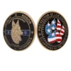 Police Dog Guardians Law Enforcement Protector Commemorative Challenge Coin Gift