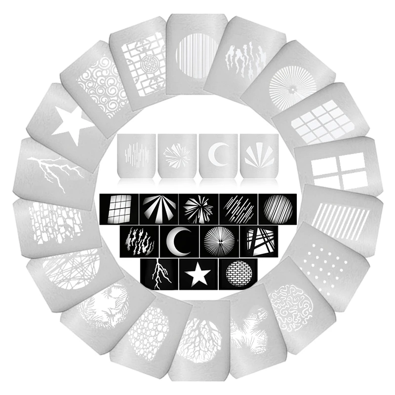 58 style DIY light tube background shape effect film LED condenser tube projection film graphic insert for OT1 OT1 PRO 
58 style DIY light tube background shape effect film LED condenser tube projection film graphic insert for OT1 OT1 PRO