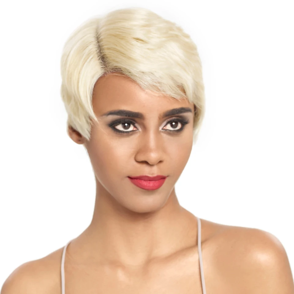 Short Straight Pixie Cut Human Hair Wig Pre Plucked 613 Blonde Pink Burgundy For Black Women HD Lace Front Human Hair Wig, 7 colors
Short Straight Pixie Cut Human Hair Wig Pre Plucked 613 Blonde Pink Burgundy For Black Women HD Lace Front Human Hair Wig, 7 colors