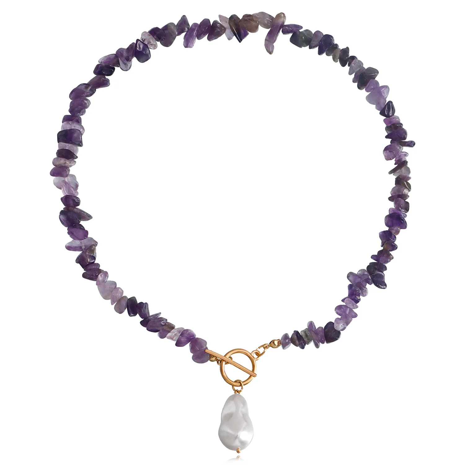 Charm Gold Plated Large Pearl OT Buckle Necklaces For Women Stone Bead Pendant Necklace Jewelry
Charm Gold Plated Large Pearl OT Buckle Necklaces For Women Stone Bead Pendant Necklace Jewelry