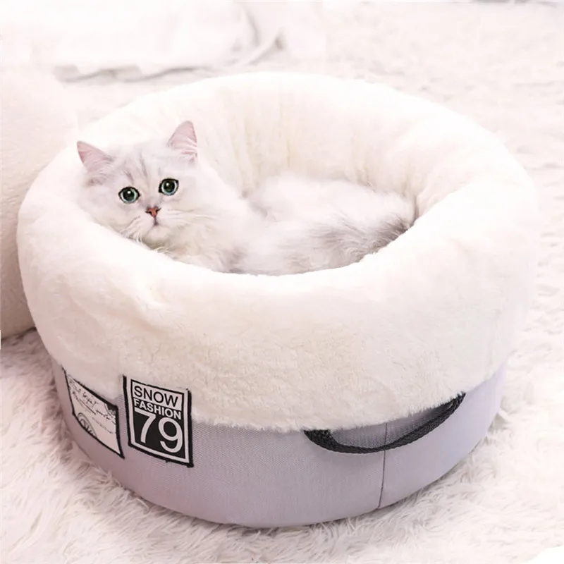 Manufacturer Winter Warm Designer Washable Soft Plush Round Luxury Pet Cat Dog Beds, As picture
Manufacturer Winter Warm Designer Washable Soft Plush Round Luxury Pet Cat Dog Beds, As picture