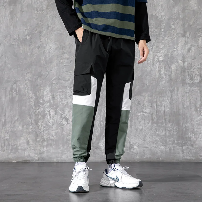 Autumn Overalls Trousers Casual Style Color Block Harem Multiple Pockets Cargo Pants For Men, 4 colors
Autumn Overalls Trousers Casual Style Color Block Harem Multiple Pockets Cargo Pants For Men, 4 colors