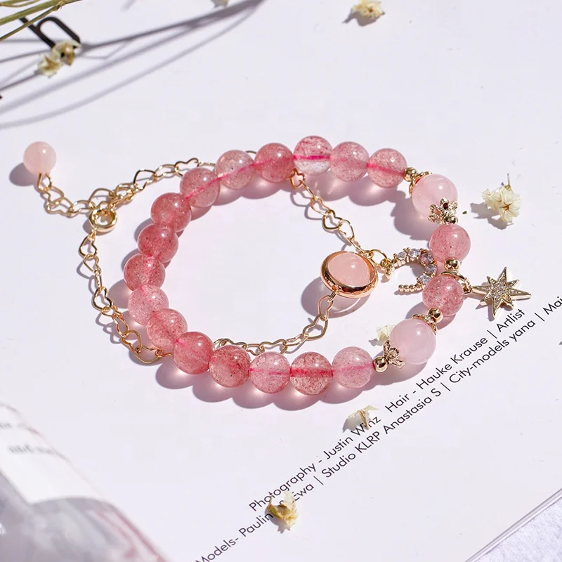Hot Selling Sweet Baroque Natural Crystal Brecelets Transport Colorful Bead Adjustable Bracelet For Girls, 1 color
Hot Selling Sweet Baroque Natural Crystal Brecelets Transport Colorful Bead Adjustable Bracelet For Girls, 1 color