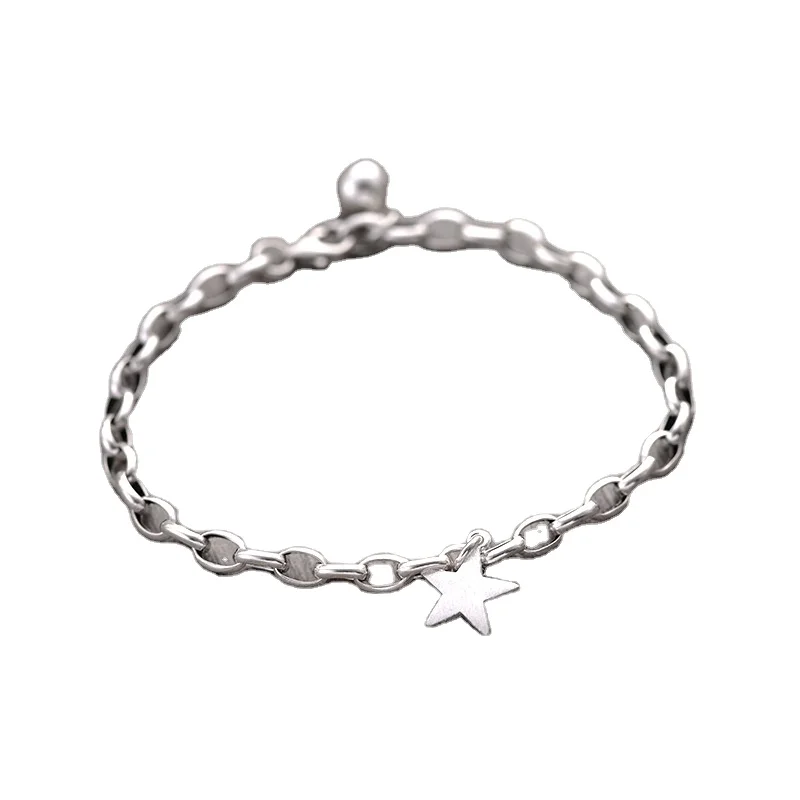 925 sterling silver woman students restoring fashion five star jewelry charm bracelet
925 sterling silver woman students restoring fashion five star jewelry charm bracelet