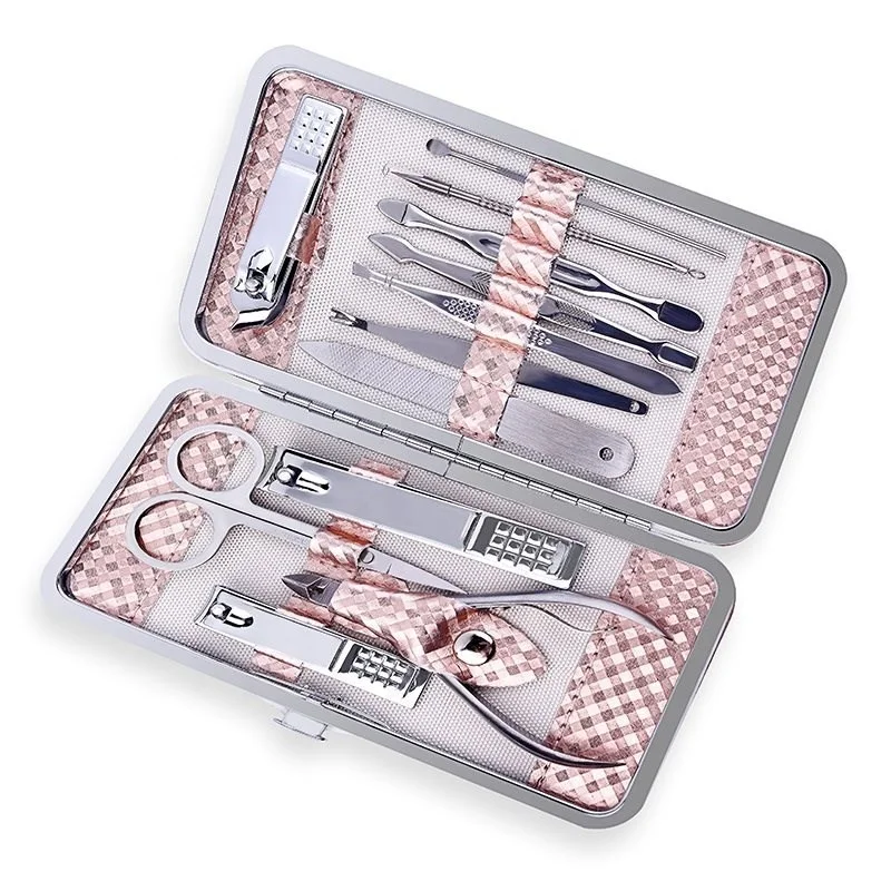 Silver flash gold 12 pieces Pedicure Manicure Set Stainless Steel Nail clipper set Nail Care Tool kit Mens Women Manicure Set, According to options
Silver flash gold 12 pieces Pedicure Manicure Set Stainless Steel Nail clipper set Nail Care Tool kit Mens Women Manicure Set, According to options