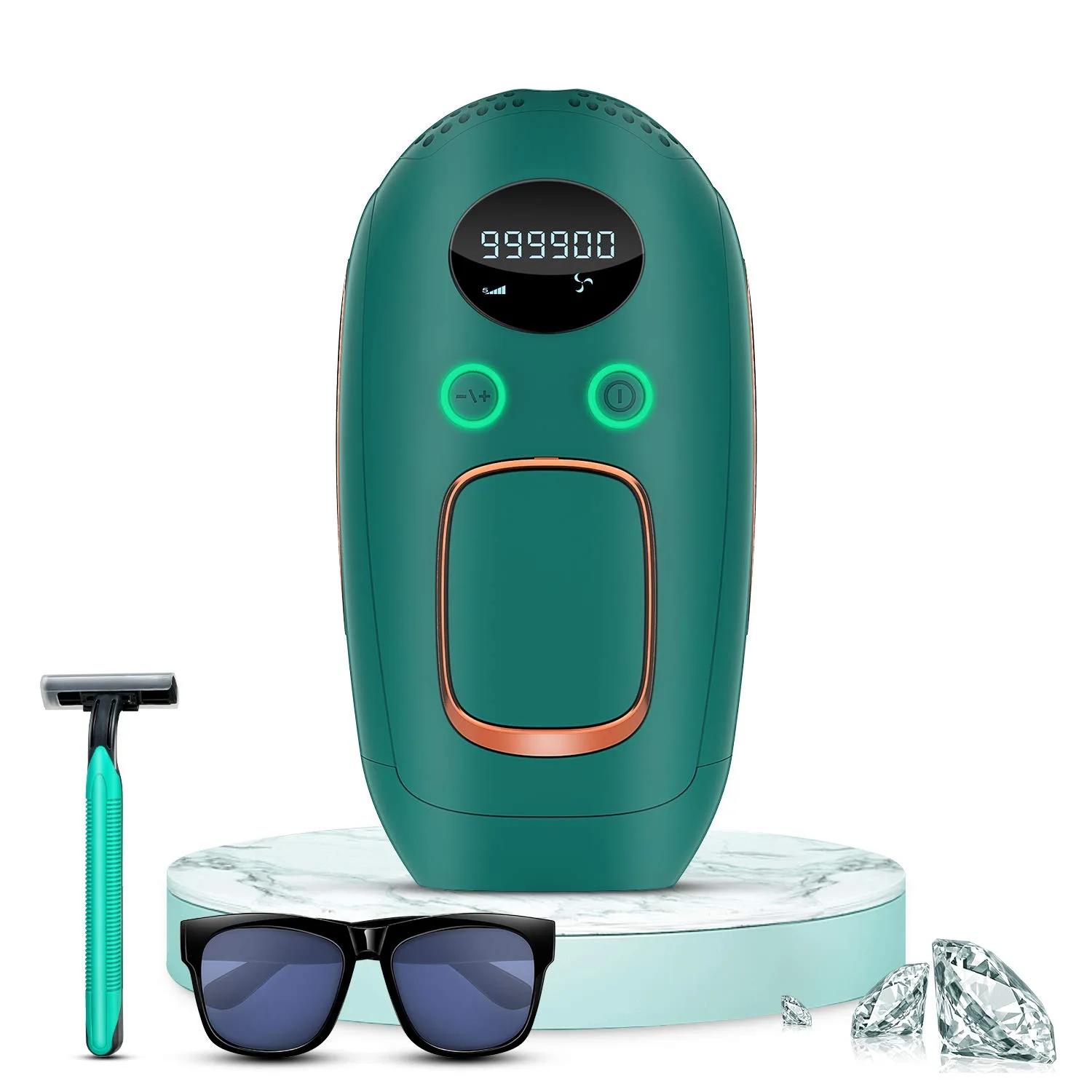 face hair removal laser hair removal ipl laser machine hair removal diode laser, Green
face hair removal laser hair removal ipl laser machine hair removal diode laser, Green