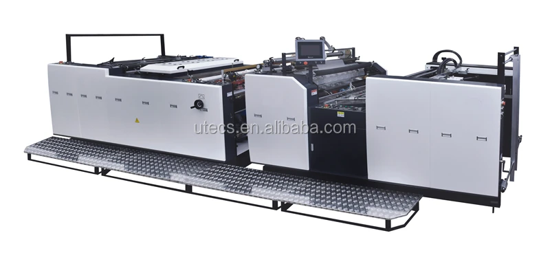 Safm1200 High Speed Automatic Bopp Film Laminating Machine Big Formate