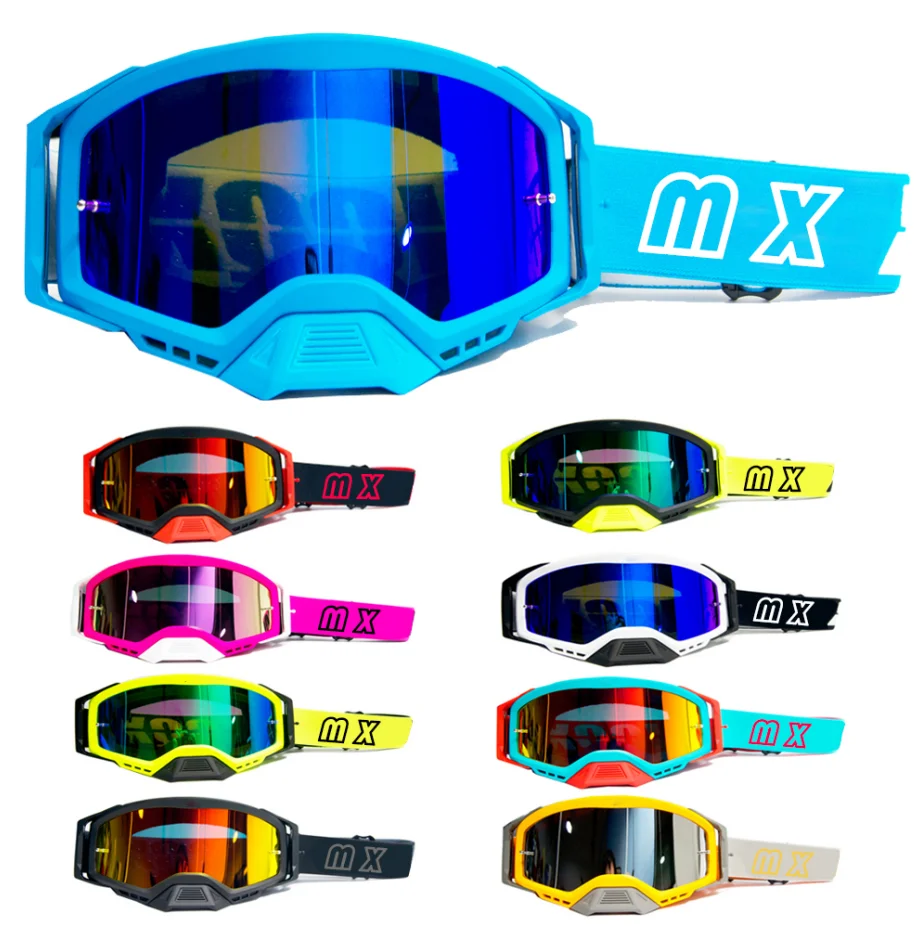 Custom high quality new style sports outdoor motocross goggles Anti-UV windproof glasses motorcycle goggles, Customized color
Custom high quality new style sports outdoor motocross goggles Anti-UV windproof glasses motorcycle goggles, Customized color