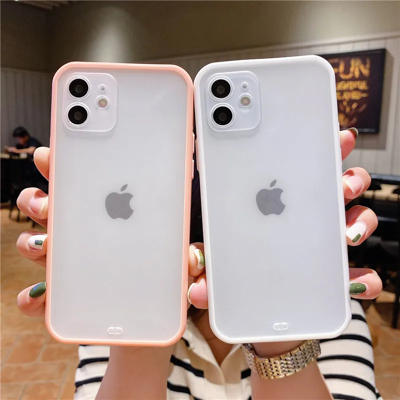 Candy Color Shockproof Phone Case For iPhone 12 Mini 11 Pro Max XR XS Max X 7 8 Plus Matte Transparent Cover For iPhone SE 2021
Candy Color Shockproof Phone Case For iPhone 12 Mini 11 Pro Max XR XS Max X 7 8 Plus Matte Transparent Cover For iPhone SE 2021