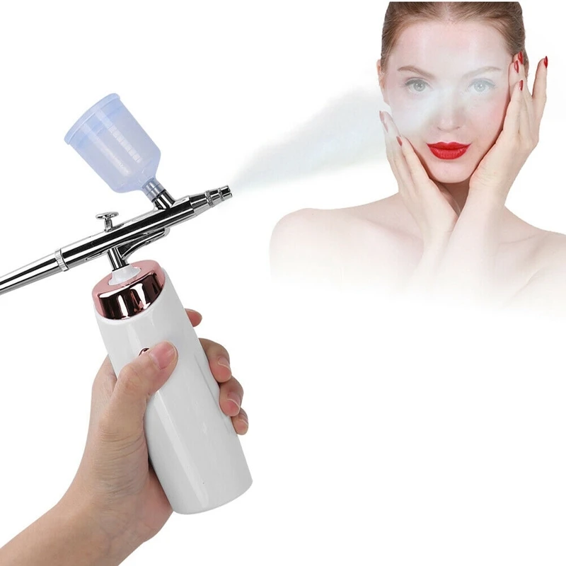 Gun Paint Cake Compresor For Nails Rechargeable With Compressor Makeup Dual Action Kit Airbrush, White
Gun Paint Cake Compresor For Nails Rechargeable With Compressor Makeup Dual Action Kit Airbrush, White