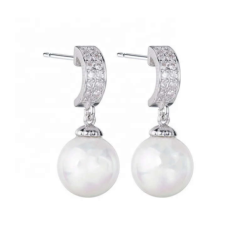 10MM Pearl Beads Jewelry Fashion Women Earring Freshwater Pearl Jewelry, White, gold
10MM Pearl Beads Jewelry Fashion Women Earring Freshwater Pearl Jewelry, White, gold