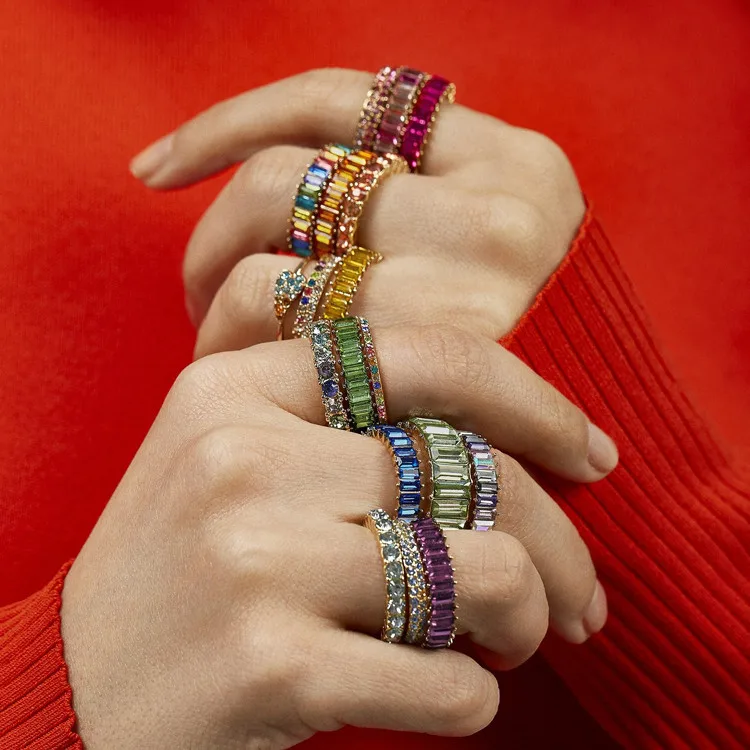 Rainbow Finger Stone Wedding Eternity Love Ring Lucky Diamond Colorful Zircon Ring, Picture
Rainbow Finger Stone Wedding Eternity Love Ring Lucky Diamond Colorful Zircon Ring, Picture
