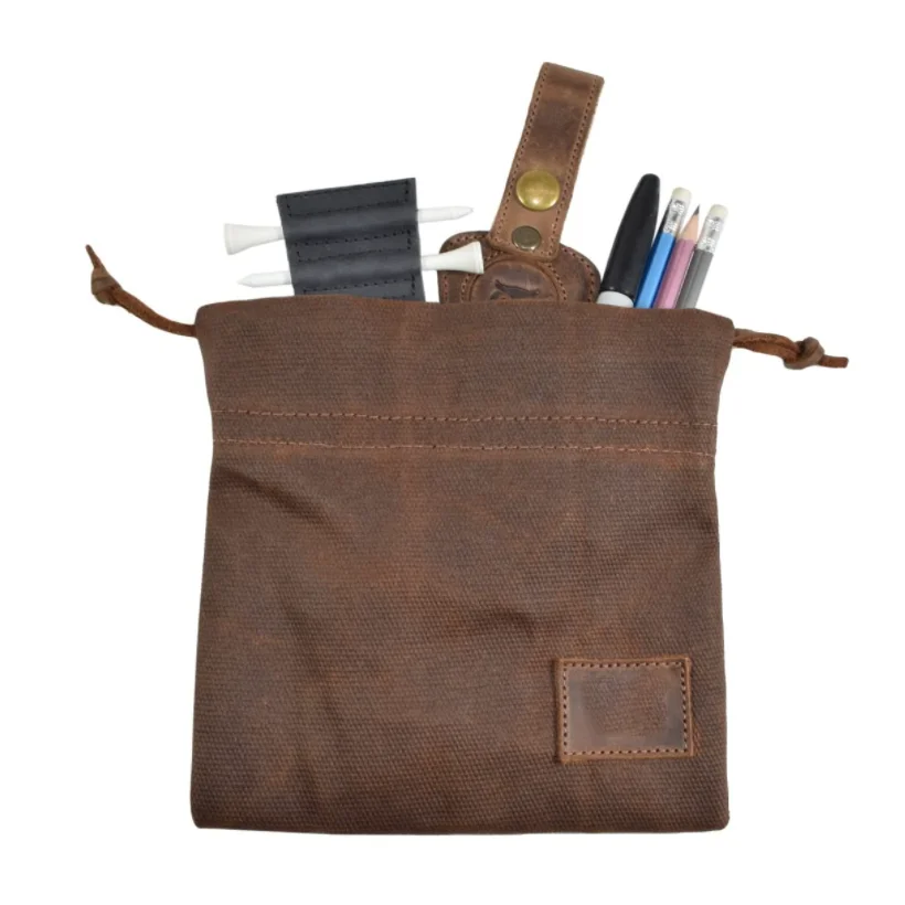 Handmade Game Dice Pouch Waxed Canvas Golf Bag Waxed Canvas Golf Bag Drawstring Storage Bag, Black,apricot
Handmade Game Dice Pouch Waxed Canvas Golf Bag Waxed Canvas Golf Bag Drawstring Storage Bag, Black,apricot