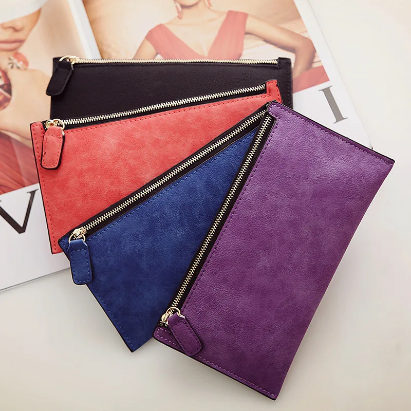 Long Money Bags Women's Purse Ladies Wallet Simple Style Coin Purse Leather Thin Wallets Female Card Holder Solid, As photo
Long Money Bags Women's Purse Ladies Wallet Simple Style Coin Purse Leather Thin Wallets Female Card Holder Solid, As photo