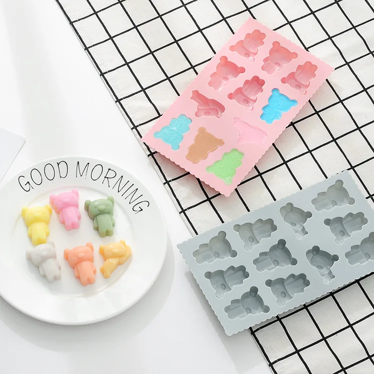 11 even bear Kara Xiong Silicone Handmade Soap Mold Silicone Cake Mold Epoxy Chocolate Mold Ice Tray
11 even bear Kara Xiong Silicone Handmade Soap Mold Silicone Cake Mold Epoxy Chocolate Mold Ice Tray
