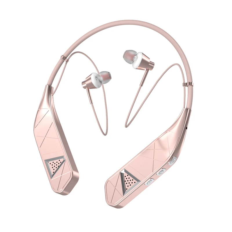 Wireless Headphone neckband earphone&headphone with mic for Portable Media Player external speaker of call vibration prompt
Wireless Headphone neckband earphone&headphone with mic for Portable Media Player external speaker of call vibration prompt