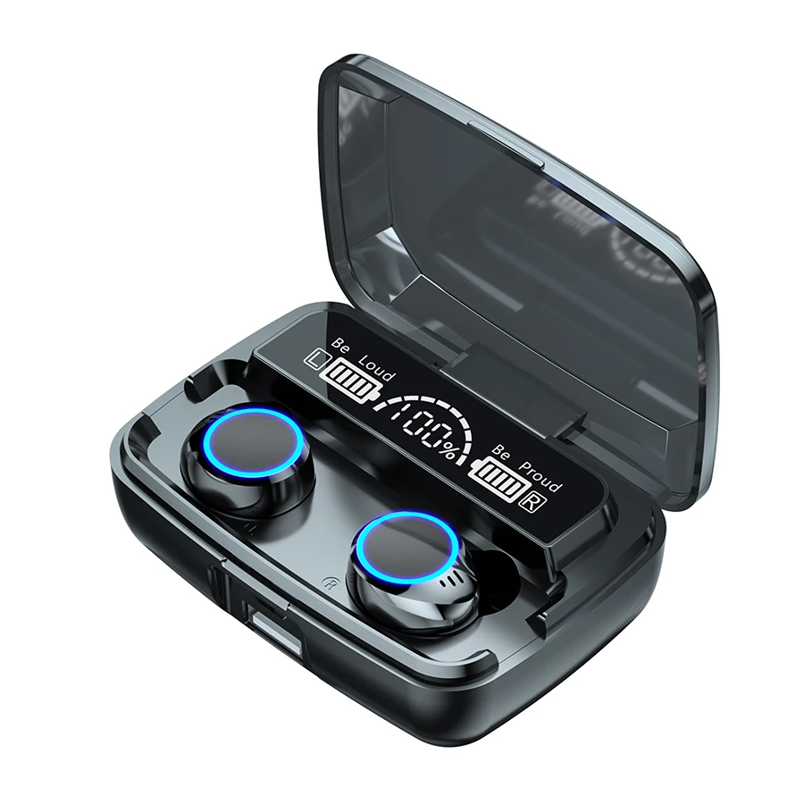 M11 TWS Earbuds Wireless Earbuds Gaming Earphones Wireless HI FI HD Sound Quality Earphone TWS M11, Black white
M11 TWS Earbuds Wireless Earbuds Gaming Earphones Wireless HI FI HD Sound Quality Earphone TWS M11, Black white