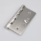 1 Year Warranty Door Hinge Customized Size 4 Inch Stainless Steel Anti-theft Door Hinge