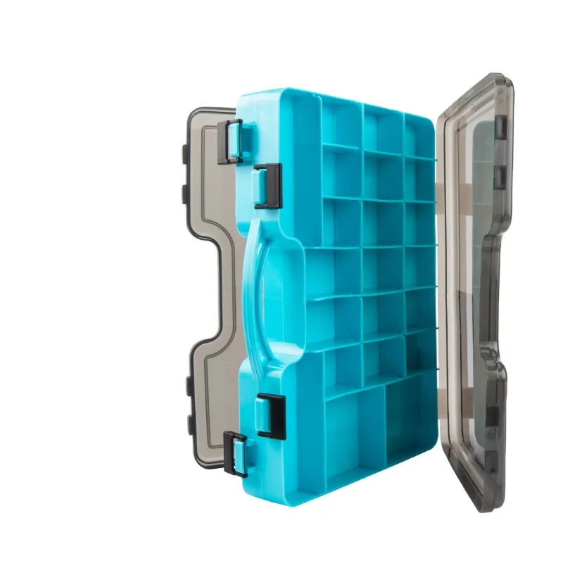K0303 Fishing Box Custom compartments Fishing Bag Box Storage Double Sided High Strength Fishing Tackle Box, Orange and blue
K0303 Fishing Box Custom compartments Fishing Bag Box Storage Double Sided High Strength Fishing Tackle Box, Orange and blue