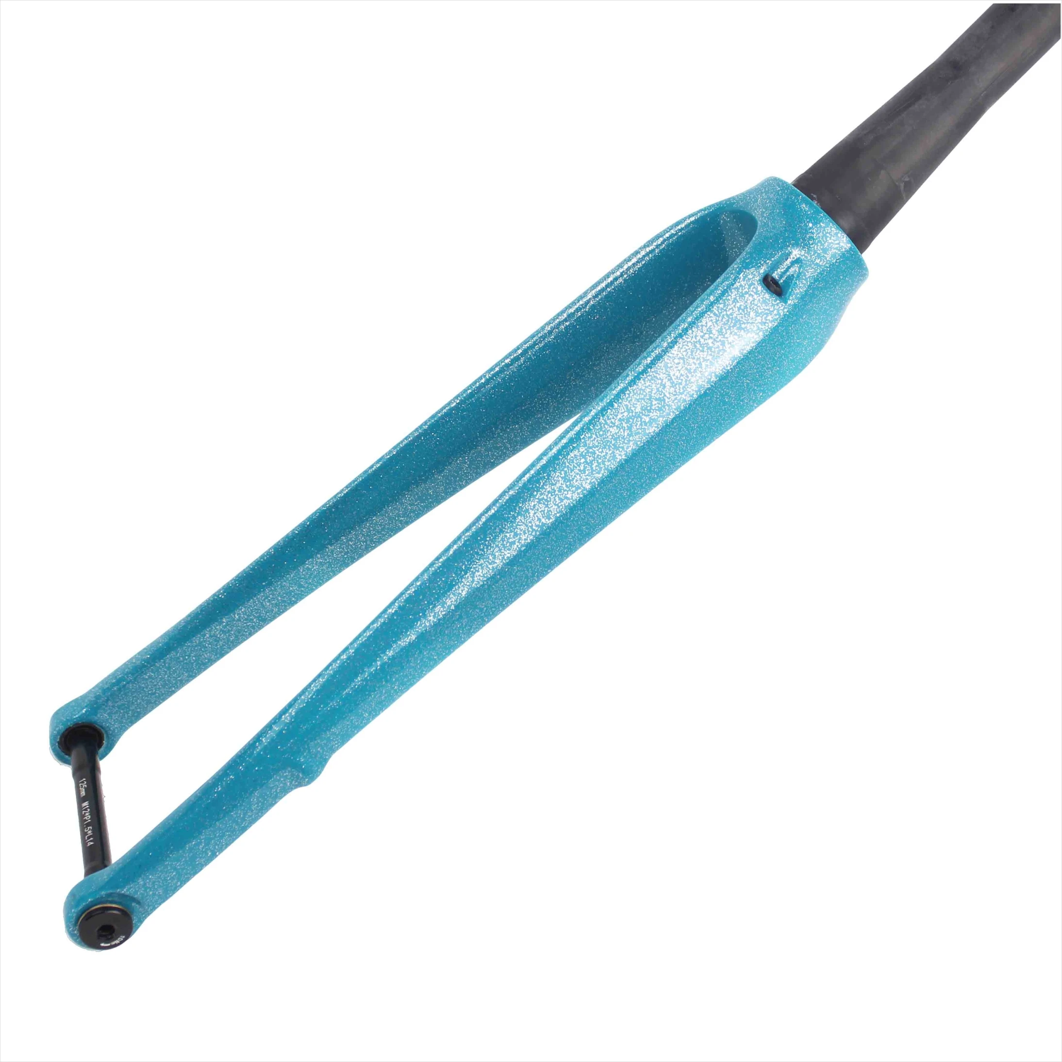 OEM factory Full carbon fiber road bike fork carbon 700*30C Rigid Road carbon fork China import free shipping in stock, Black
OEM factory Full carbon fiber road bike fork carbon 700*30C Rigid Road carbon fork China import free shipping in stock, Black