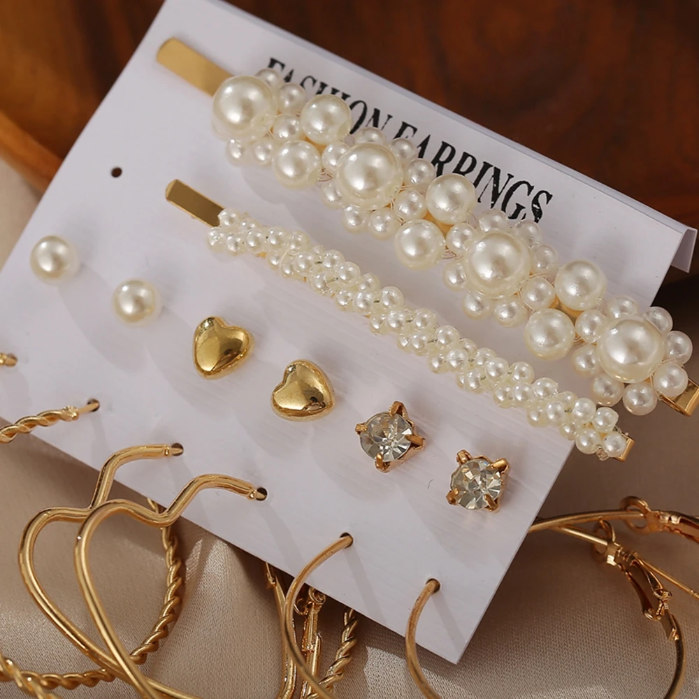51686 Fashion Dainty Ladies Asymmetrical Crystal Diamond Zircon Stud Earrings and Clip on Hairpin Earrings Sets for Women
51686 Fashion Dainty Ladies Asymmetrical Crystal Diamond Zircon Stud Earrings and Clip on Hairpin Earrings Sets for Women