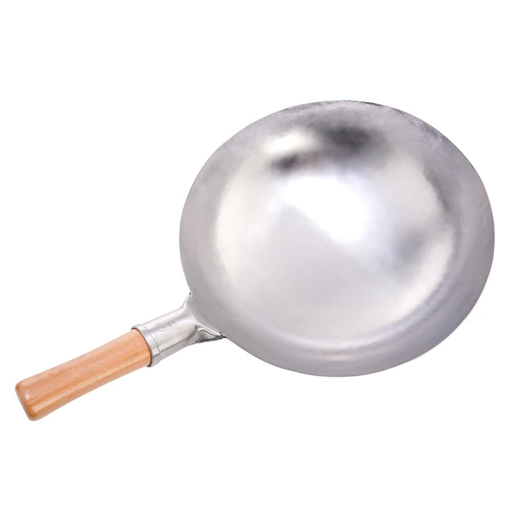 Gas Stove Suitable For Household Old-fashioned Uncoated Round Bottom Wok Without Rusting Iron Wok, Silver
Gas Stove Suitable For Household Old-fashioned Uncoated Round Bottom Wok Without Rusting Iron Wok, Silver