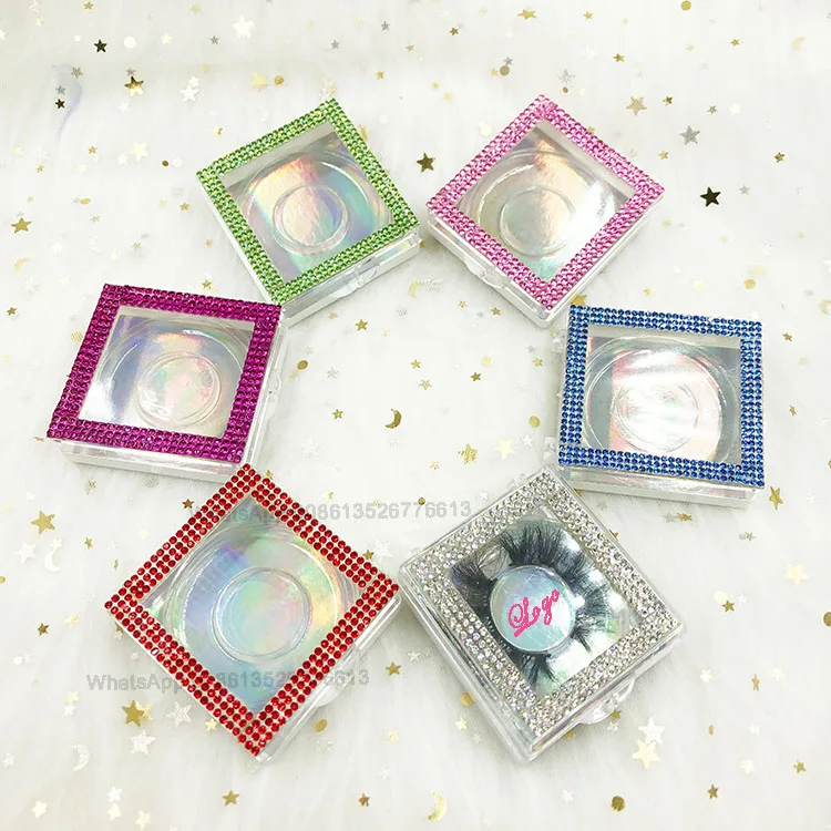 Diamond Lash Box without Lashes Tray 3D Mink Lashes Box Bling Diamond Packaging for Eyelashes
Diamond Lash Box without Lashes Tray 3D Mink Lashes Box Bling Diamond Packaging for Eyelashes