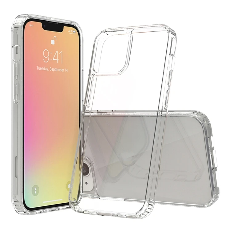 Mobile Phone Cover Silicone Transparent Shockproof Scratchproof TPU + Acrylic Protective Case For iPhone 12 13 Pro Max
Mobile Phone Cover Silicone Transparent Shockproof Scratchproof TPU + Acrylic Protective Case For iPhone 12 13 Pro Max