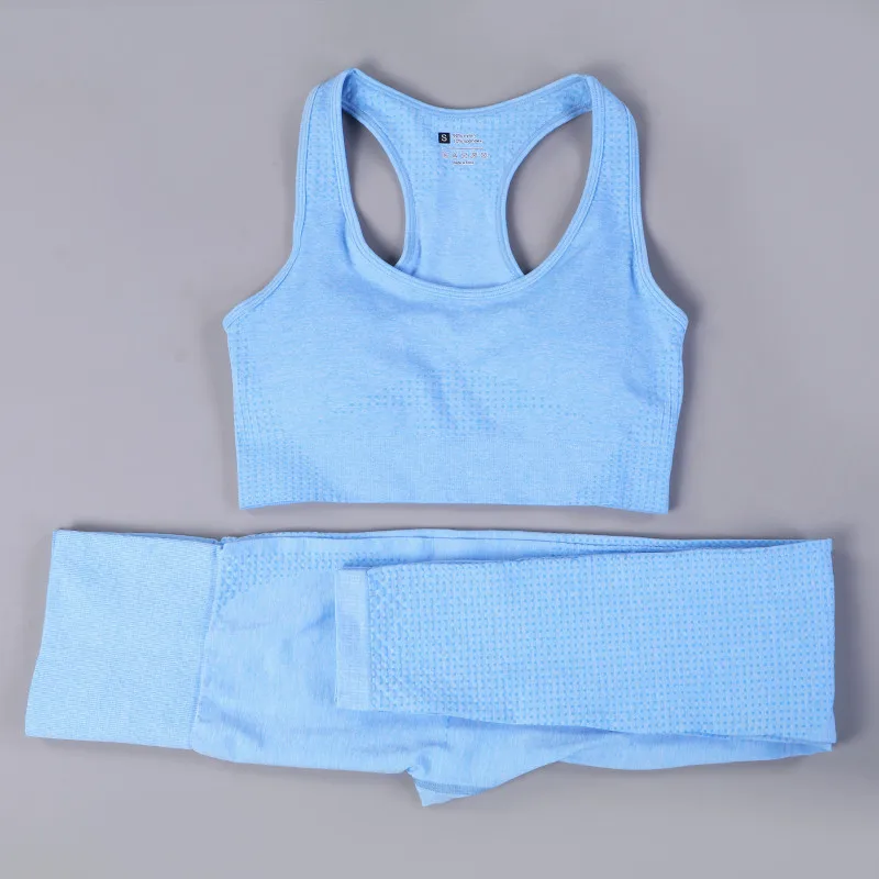 Wholesale Custom Sports Bra and Leggins Yoga Wear Set Butt Lift Leggings Sets for Women, Customized colors
Wholesale Custom Sports Bra and Leggins Yoga Wear Set Butt Lift Leggings Sets for Women, Customized colors