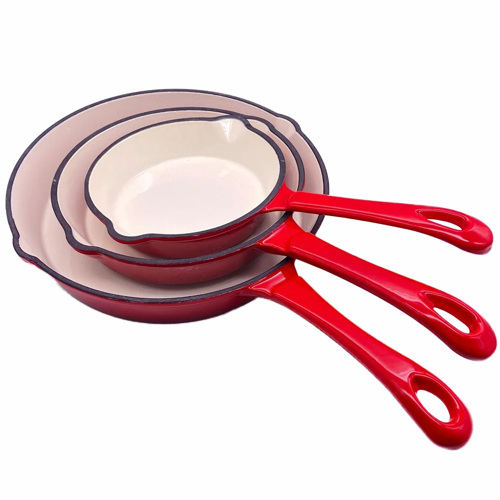 16cm 20cm 25cm Enamel Cast Iron soup pots Saucepan wholesale Skillet Long Handle Non-stick Frying Kitchen Cookware Pan
16cm 20cm 25cm Enamel Cast Iron soup pots Saucepan wholesale Skillet Long Handle Non-stick Frying Kitchen Cookware Pan