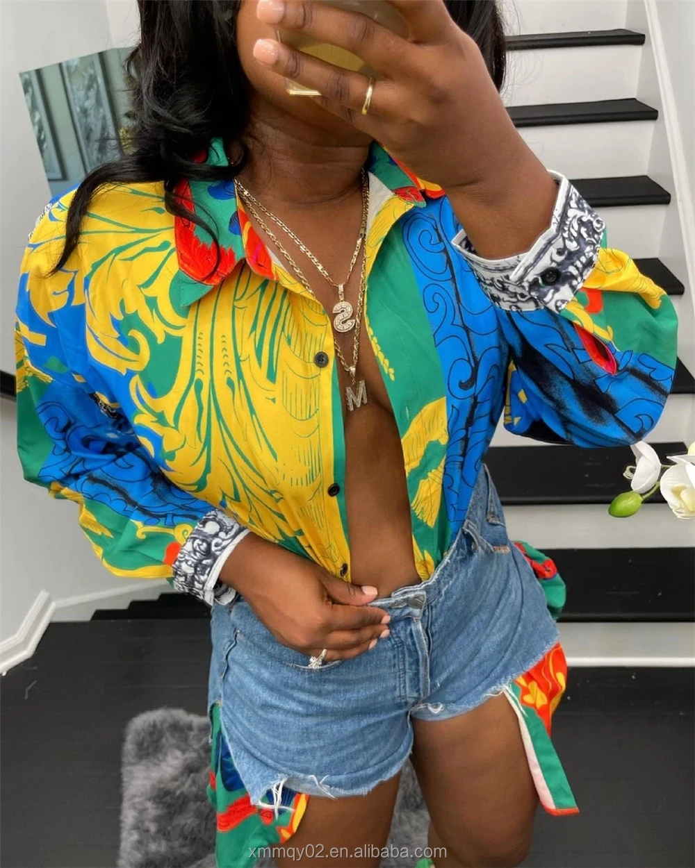 Fashion Casual Shirt Dress Print Summer Loose Short Sleeve Plus Size Clothes Dresses For Women, Picture color
Fashion Casual Shirt Dress Print Summer Loose Short Sleeve Plus Size Clothes Dresses For Women, Picture color