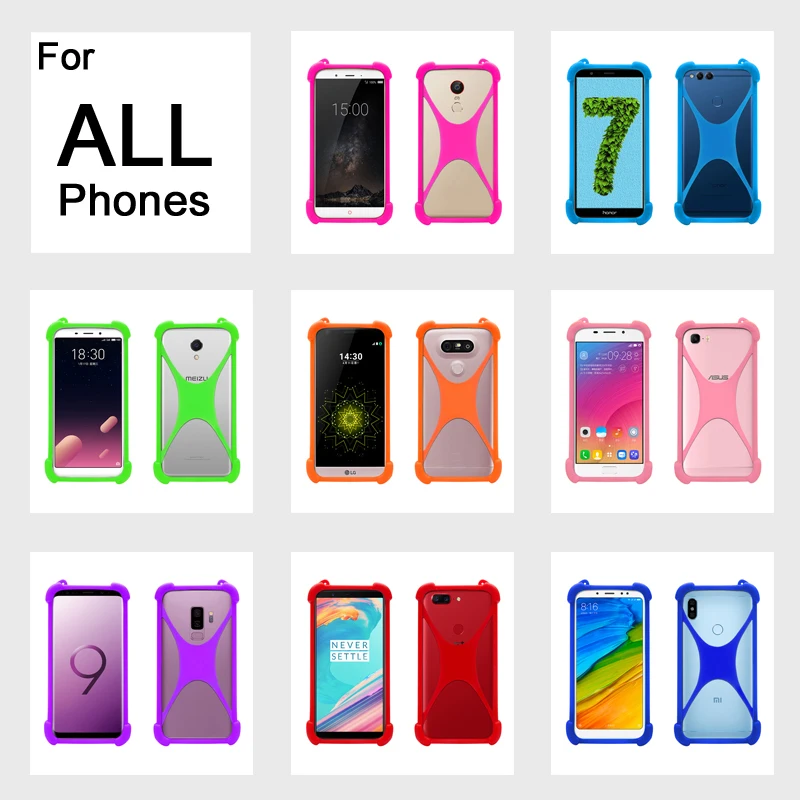 Free Shipping Universal Soft Silicone Phone Case Fit All Phones 4.7 5.0 5.5 6.5 Inch Bumper Phone Case Universal Case
Free Shipping Universal Soft Silicone Phone Case Fit All Phones 4.7 5.0 5.5 6.5 Inch Bumper Phone Case Universal Case