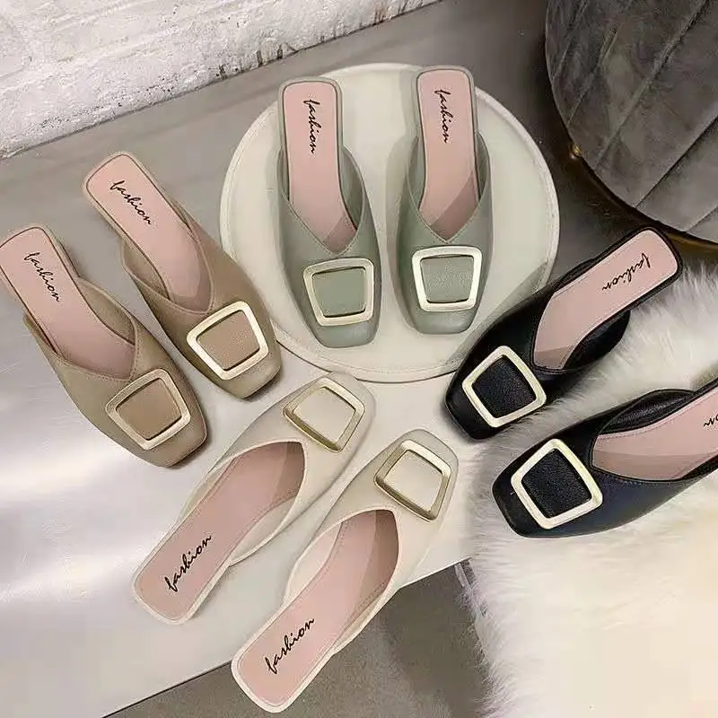 SP318 2021 new women lazy loafers shoes summer ins slippers flat casual half toe shoes, Picture shows
SP318 2021 new women lazy loafers shoes summer ins slippers flat casual half toe shoes, Picture shows