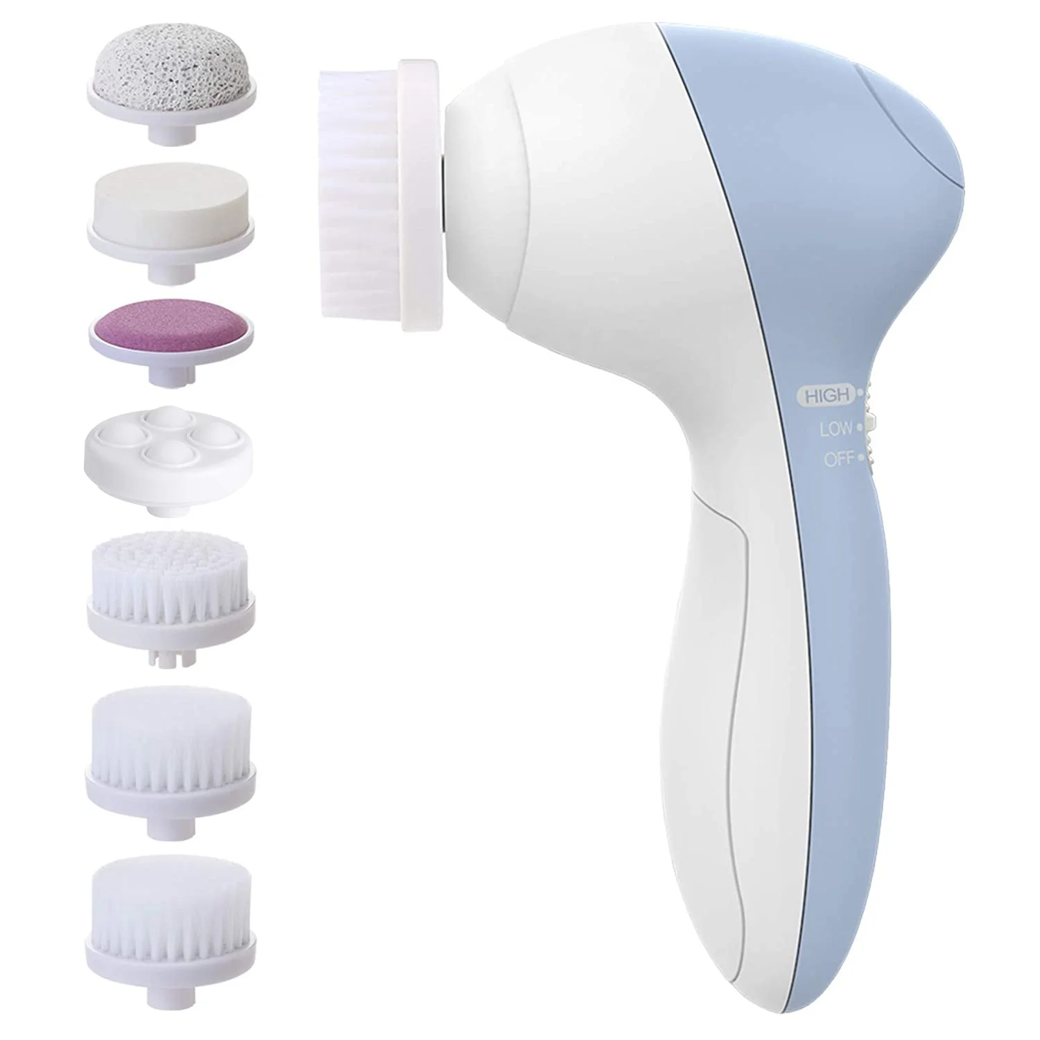 Hot sale Easy Makeup Remover Silicone 7 in 1 Facial Cleansing Brush Face Beauty Equipment For Women, Blue,pink
Hot sale Easy Makeup Remover Silicone 7 in 1 Facial Cleansing Brush Face Beauty Equipment For Women, Blue,pink