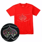 Designs T-shirt Hotfix Designs Iron On Rhinestone Custom Heat Transfers For T-shirt