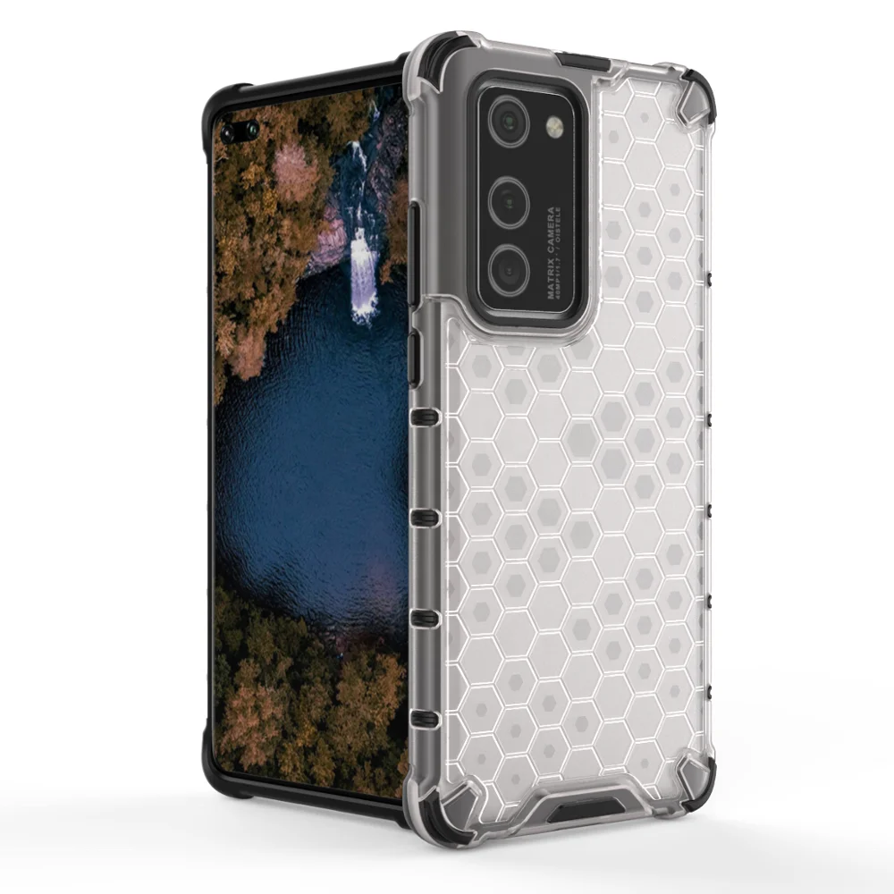 2020 New Arrivals TPU PC Slim Protection Honeycomb Design Shockproof Phone Case for Huawei P40 Pro Cover, Black, blue, red, green, white
2020 New Arrivals TPU PC Slim Protection Honeycomb Design Shockproof Phone Case for Huawei P40 Pro Cover, Black, blue, red, green, white