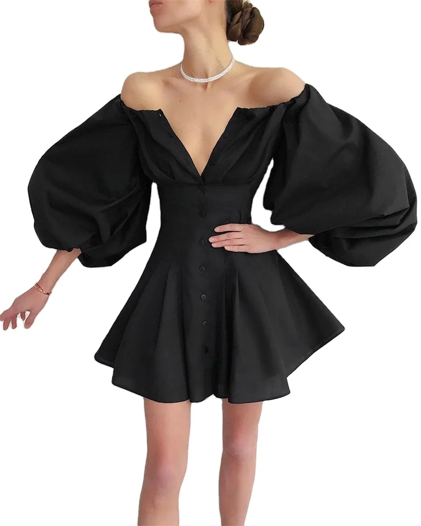 2020 New Arrival Autumn collection High Quality Women bubble long sleeve off shoulder fashion casual dresses
2020 New Arrival Autumn collection High Quality Women bubble long sleeve off shoulder fashion casual dresses