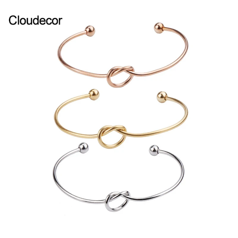 Simple Knot Bangles Personalised Women Stainless Steel Bracelets 18k Gold Open Steel Bangle Gold Knot Bangle Adjustable 2mm, Steel/gold/rose gold
Simple Knot Bangles Personalised Women Stainless Steel Bracelets 18k Gold Open Steel Bangle Gold Knot Bangle Adjustable 2mm, Steel/gold/rose gold
