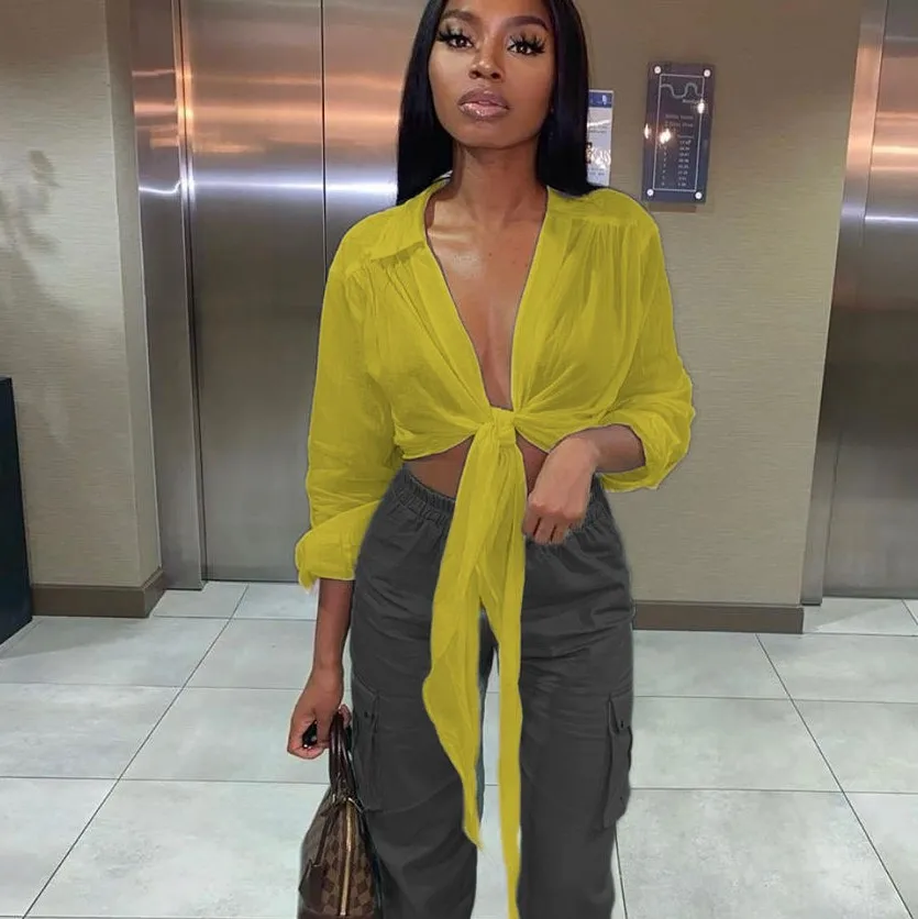2021 V Neck Tie Up Wrap Chiffon Oversize Long Sleeve Plain Blouse Ladies Crop Tops Vintage Top Shirts Blouses For Women Sexy, White,yellow,red
2021 V Neck Tie Up Wrap Chiffon Oversize Long Sleeve Plain Blouse Ladies Crop Tops Vintage Top Shirts Blouses For Women Sexy, White,yellow,red