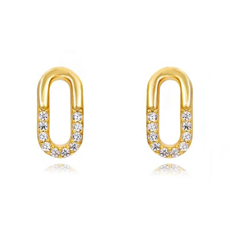 Gemnel minimalism style geometric jewelry non tarnish O shape synthetic zircons stud earring
Gemnel minimalism style geometric jewelry non tarnish O shape synthetic zircons stud earring