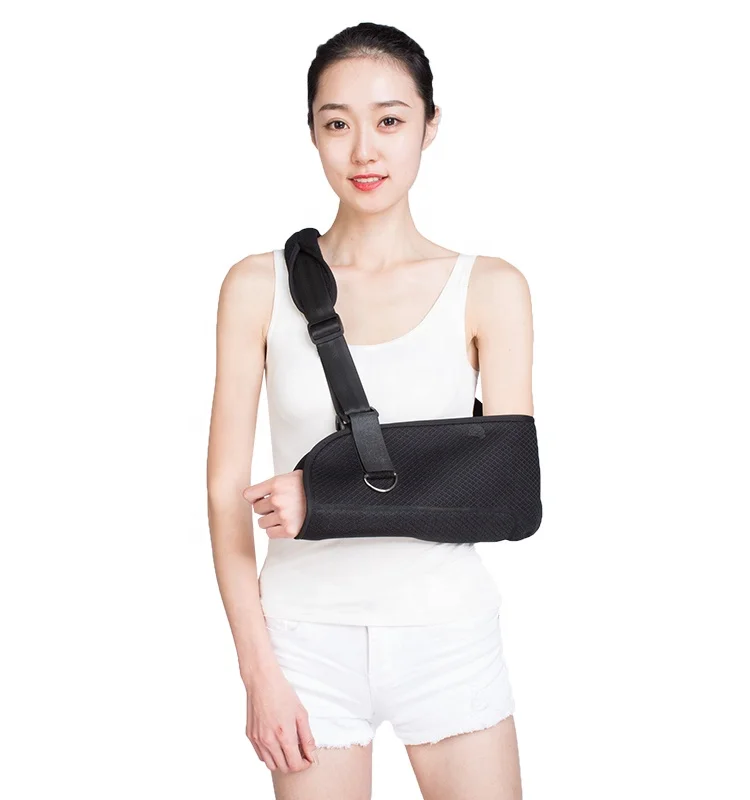 Soft and breathable arm sling with waist belt immobilizing arm elbow orthopedic arm sling
Soft and breathable arm sling with waist belt immobilizing arm elbow orthopedic arm sling