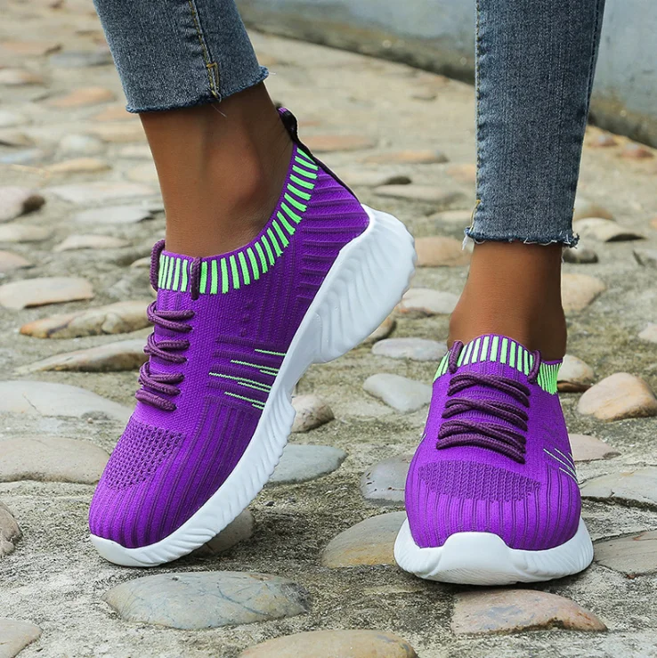 Solid Mesh Fabric Upper Lace Up Walking Sport Shoes Flats Casual Running Shoes Women Sneakers Outdoor Shoes Ladies, Black,purple,grey,pink
Solid Mesh Fabric Upper Lace Up Walking Sport Shoes Flats Casual Running Shoes Women Sneakers Outdoor Shoes Ladies, Black,purple,grey,pink