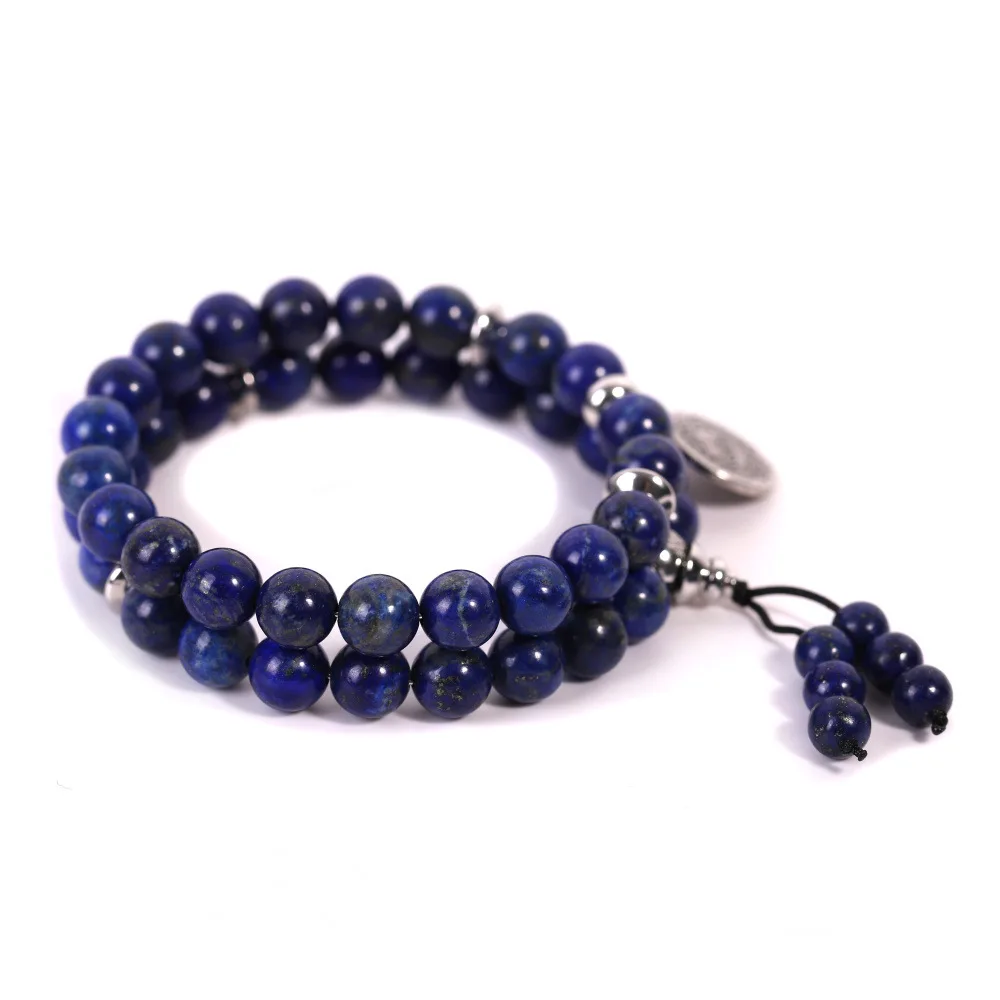 Hot selling design lapis lazuli bracelet stainless steel accessories lapis lazuli rosary pulseras bracelet, Picture
Hot selling design lapis lazuli bracelet stainless steel accessories lapis lazuli rosary pulseras bracelet, Picture