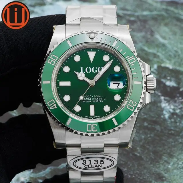 

Top Waterproof Clean Factory Super 3135 Movement 904L Steel 116610LV 40mm Watches Men Wrist Luxury