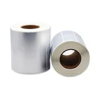 Blank Matte Silver Film Aluminum Custom Label Sticker
