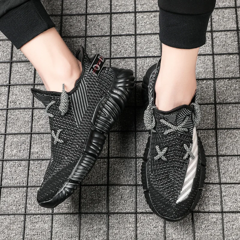 Men's Soft Sole Breathable Knitting Mesh Slip on Yeesy Shoes Sneakers Zibra Color Size 39-46
Men's Soft Sole Breathable Knitting Mesh Slip on Yeesy Shoes Sneakers Zibra Color Size 39-46