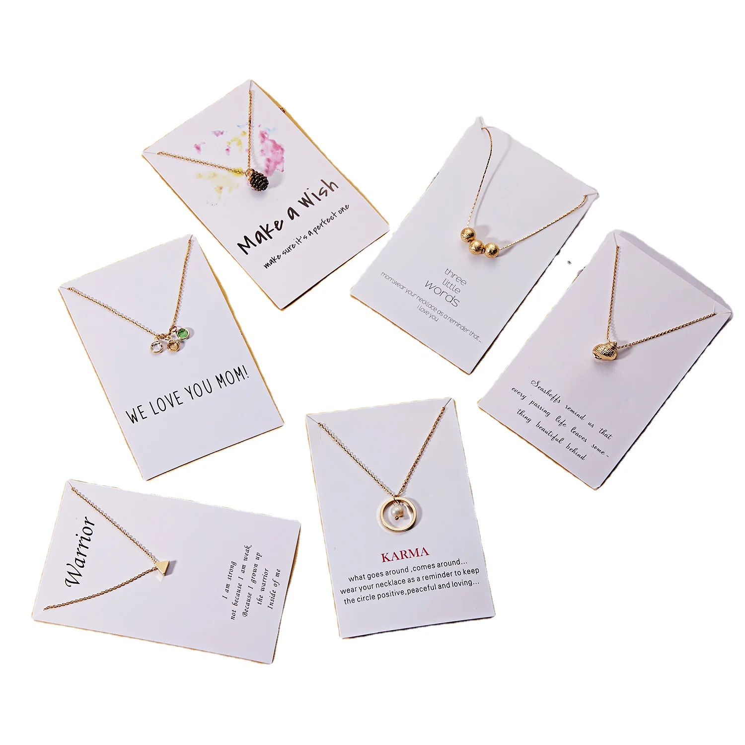 Brazilian Customized Simple Creative Greeting Card Birthday Wishes Bohemian Style Bib Necklace Earring Pendant Jewelry Set
Brazilian Customized Simple Creative Greeting Card Birthday Wishes Bohemian Style Bib Necklace Earring Pendant Jewelry Set