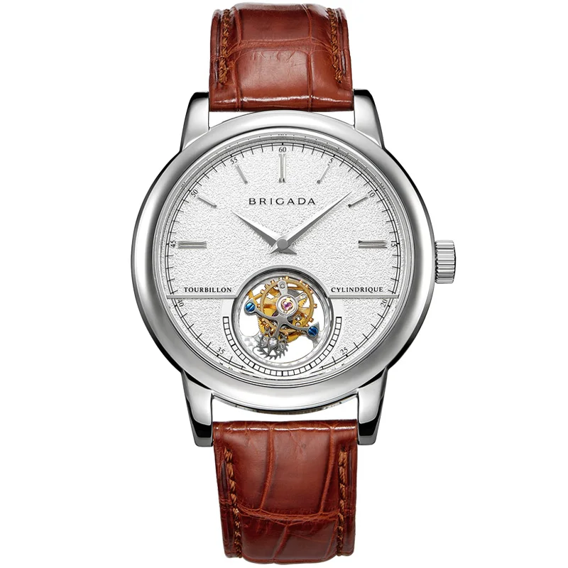 Heritage Men's Automatic Tourbillon Mechanical Watches Seagull ST8002 Movement Business Dress Watch
Heritage Men's Automatic Tourbillon Mechanical Watches Seagull ST8002 Movement Business Dress Watch